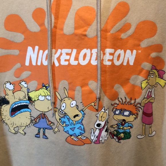 Nickelodeon hooded sweatshirt. Size M - Picture 2 of 5
